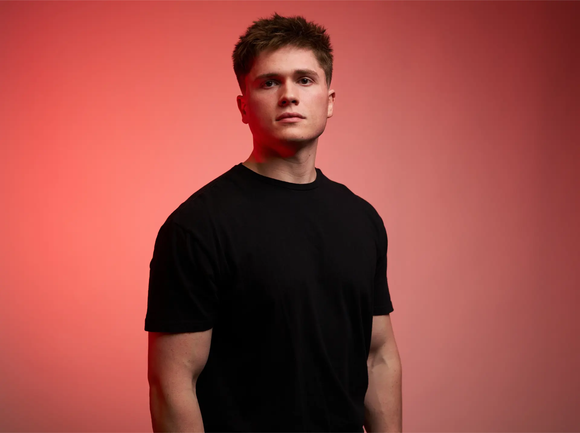 Jason Kushy portrait in studio